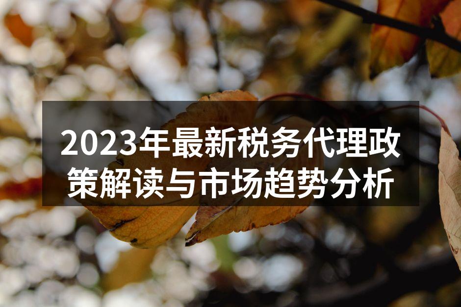 2023年税务政策解读会议
